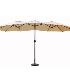 Parasol doble acero