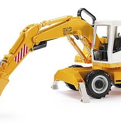 LIEBHERR EXCAVADORA CON RUEDAS BRUDER 02426