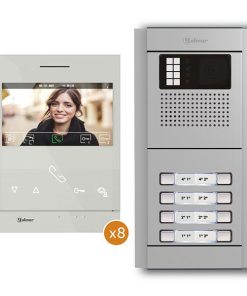 KIT COMUNITARIO DE VIDEO PARA 8 VIVIENDAS N5208/ART 4 LITE 8P 12405208 GOLMAR