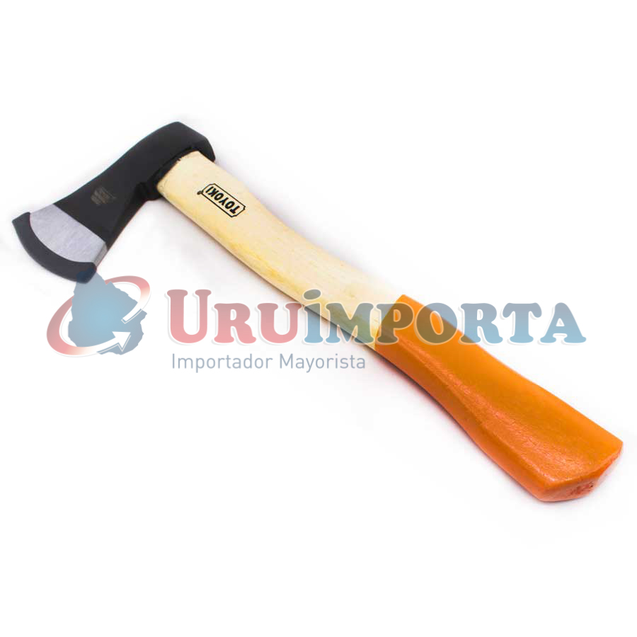 HACHA DE MANO 1000GRS CABO MADERA BICOLOR LH-501 - Imagen 6