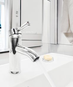 CANILLA MONOCOMANDO CROMADA BAJA ITALOMIX LH-2334