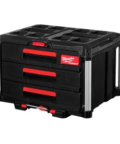 CAJONERA PACKOUT 2 + 1 DRAWER TOOL BOX MILWAUKEE