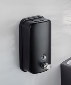 DISPENSADOR 800ML NEGRO P/JABON LIQUIDO LH-3793