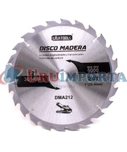 DISCO CORTE MADERA 12″ 24D UYUSTOOLS DMA212