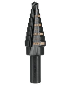 Broca escalonada óxido negro 9 escalones 1/4″ a 3/4″ BES-9 12123