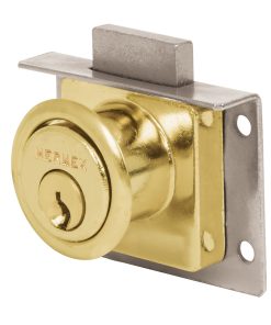 Cerradura para mueble, modelo 24, latón, Hermex CM-24L 43565