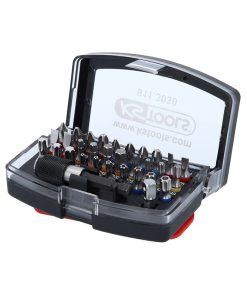 Juego de puntas eléctricas de torsión de 1/4″ 32 piezas