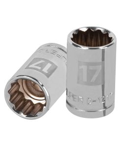 Dado de 17 mm, 12 puntas, cuadro 1/2″, Truper D-1217-EM 13531