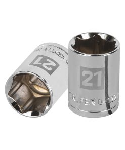 Dado de 21 mm, 6 puntas, cuadro 1/2″, Truper D-1221-M 13271