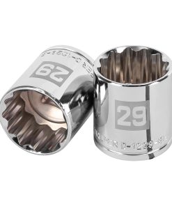 Dado de 29 mm, 12 puntas, cuadro 1/2″, Truper D-1229-EM 13543