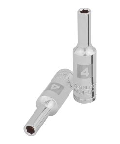 Dado de 4 mm, 6 puntas, cuadro 1/4″, Truper D-1404-LM 100968