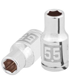 Dado de 5.5 mm, 6 puntas, cuadro 1/4″, Truper D-14055-M 100966