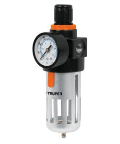 Filtro y regulador de presión de aire, cuerda 1/4 NPT Truper FIRE-1/4 18238