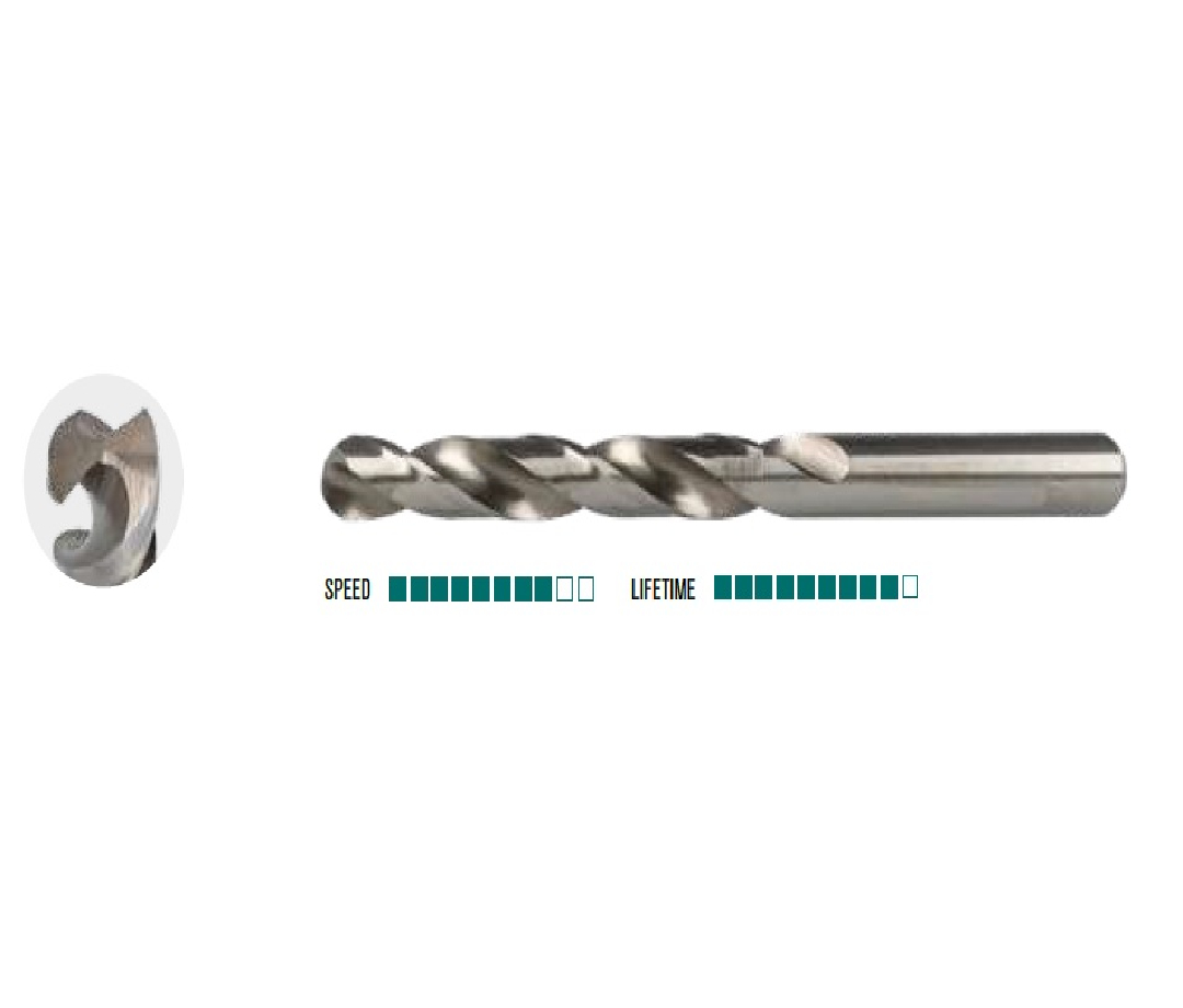 Steel Drill Bit – HSS-G – 5mm x 86mm – Heller - Imagen 3