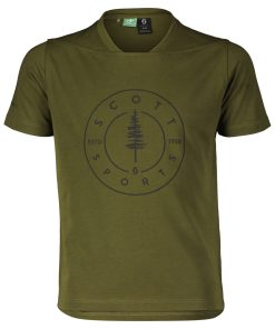 JRS TRAIL FLOW 10 DRI VERDE FIR CAMISETA MANGA CORTA JUNIOR SCOTT 403959