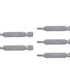 Estuche con 5 puntas torx T10 con seguro largo 2″, Expert PUDE-6210 12357