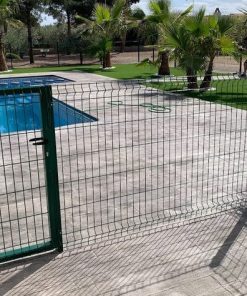 Puerta De Paso Malla Hercules lacada verde 2,00 Metros alto