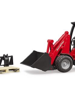 SCHAFFER 2630 CARGADORA COMPACTA + ACCESORIOS BRUDER 02191