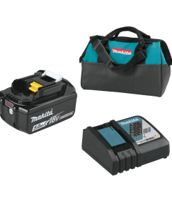 STARTER KIT P0089 + BATERIA 18V LXT 5.0 AH BL1850B + TOOL BAG/MALETIN + CARGADOR 18V LXT RAPIDO DC18RC MAKITA