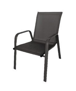 Sillón alto serie Rodas gris antracita