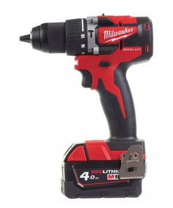 TALADRO PERCUTOR COMPACTO M18 CBLPD-502C MILWAUKEE + 2 BAT 5.0AH + MALETA + CARGADOR