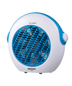 Termoventilador vertical blanco/celeste