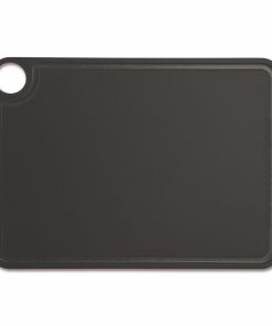 Tabla de corte ranurada negra de 37,7×27,7 cm – Arcos 692210