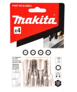 Dados magnéticos 4u 1/4″-5/16″-7/16″-3/8″ x 48mm Makita B-38853