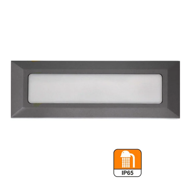 BALIZA EXTERIOR GRAFITO IP65 4200K 6W 4404 RSR