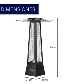 INFRARROJO PORTATIL CARBONO SUELO IF-360 50201250 GABARRON