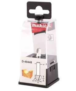 Fresa vastago 1/4″ media caña 1/4″ 2F SIN RODAJE ALTURA 1/4″ Makita D-49448