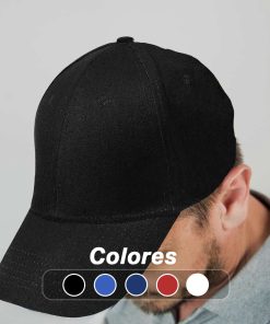 GORRO PREMIUM 6 PANELES C/VISERA LISO