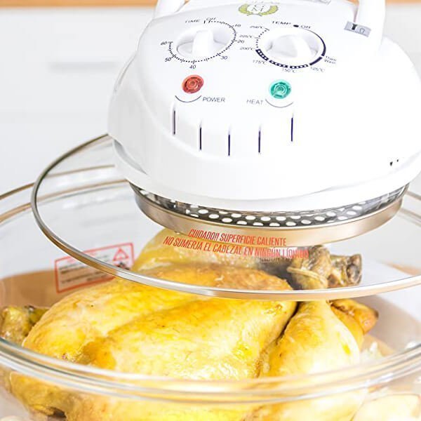 Horno Convección Halógeno Cristal 12 Litros 1400w Lacor – 69312 – - Imagen 3