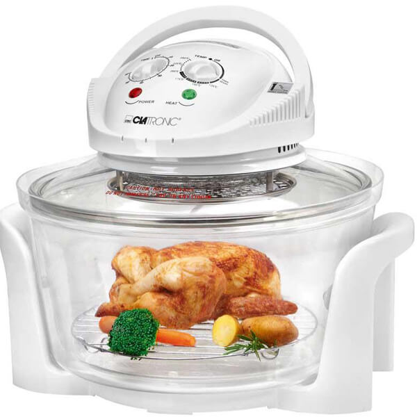 Horno Convección Halógeno Cristal 12 Litros 1400w Lacor – 69312 –