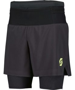 PANTALON CORTO HYBRID MS RC RUN NEGRO SCOTT RUNNING 414375