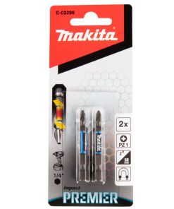 Punta POZIDRIV Pz1 x 50mm 2 unid Impact Premier Makita E-03296