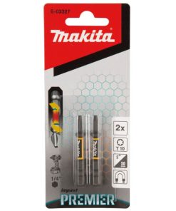 Punta Torx T10 x 50mm 2 unid Impact Premier Makita E-03327