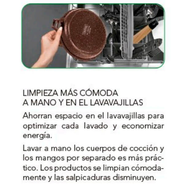 Sartén de Aluminio Fundido Antiadherente – Castey Terracota - Imagen 9